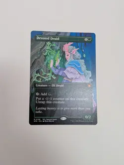 MTG - Devoted Druid (Borderless) - Lorwyn Eclipsed NM/M Condition - Image 1