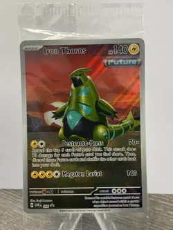 Pokemon TCG Iron Thorns SVP098 Holo - Black Star Promo - Sealed NM - Image 1