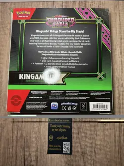 Kingambit Shrouded Fables Box - Pokemon Sealed Set New Damaged Box - Image 4