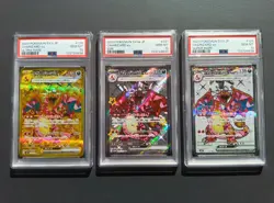 PSA 10 Charizard ex 139/108 UR 331/190 SSR 125/108 SR set Pokemon Card Japanese - Image 1