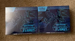 Pokemon Mega Evolution Phantasmal Flames Elite Trainer Box ETB Sealed | Lot Of 2 - Image 1