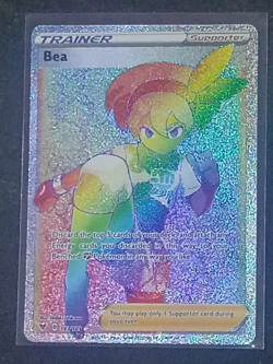 Bea 193/185 Rainbow Secret Rare Pokemon 2020 Vivid Voltage NM - Image 1
