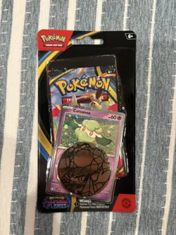 Pokemon TCG Phantasmal Flames Blister Pack Cottonee Promo Sealed - Image 1