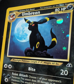 Pokemon TCG: Umbreon 13/75 Neo Discovery WoTC Holo Rare - Image 4
