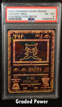 Pokemon Promo Ancient Mew Movie Promo PSA 6 - Image 1