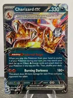 Pokemon TCG Black Star Promo: Charizard ex SVP196 Promo Standard Size Card - NM - Image 1