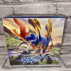Pokemon Sword & Shield: Sword Booster Box (S1W) - Japanese, Factory Sealed - Image 1