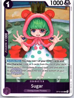 Sugar (065) OP10-065 Royal Blood - One Piece Card Game - NM - Image 1