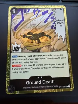 One Piece | Ground Death | OP14-096 | Rare (R) | NM - Image 1