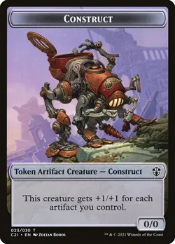 Construct - Non-Foil Token - tc21 - 23 | MTG Card - Image 1