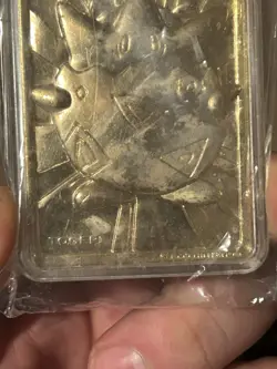 1998 23K Gold Plated Metal Pokemon Burger 🍔 King 👑 Promo Card TOGEPI - Image 5