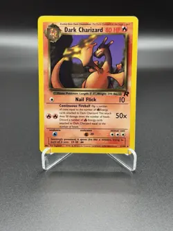 Pokemon TCG Dark Charizard 3 Card Set Non-Holo Team Rocket WOTC - Image 1