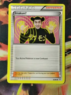 Pokemon ImakuniU 63/83 LP Generations 2016 XY Pokemon Card - Image 1