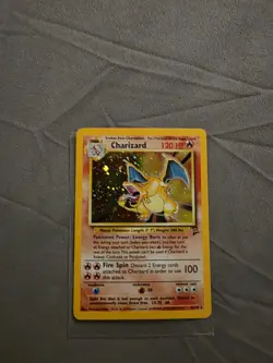 Pokemon TCG Charizard Base Set 2 Holo Rare Card 4/130 Ungraded - Image 3