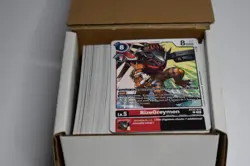 200 Digimon TCG Card Game Bulk Lot Common Uncommon - Image 1