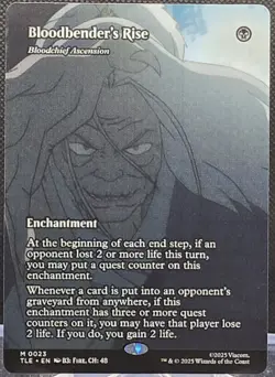 Bloodbender's Rise #23 Avatar: The Last Airbender Borderless Regular Mythic - Image 1