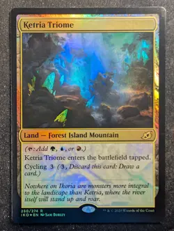 Ketria Triome - Foil - Ikoria: Lair of Behemoths (MTG) - Image 1