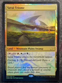 Savai Triome - Foil - Ikoria: Lair of Behemoths (MTG) - Image 1
