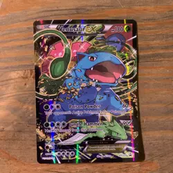 Pokemon TCG Venusaur EX XY123 Promo Ultra Rare Holo Card - Image 1