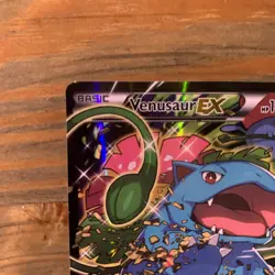 Pokemon TCG Venusaur EX XY123 Promo Ultra Rare Holo Card - Image 2