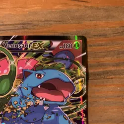 Pokemon TCG Venusaur EX XY123 Promo Ultra Rare Holo Card - Image 3