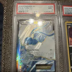 Altaria EX (Full Art) 123/124 Fates Collide Holo 2016 Pokemon XY PSA 9 MINT - Image 3