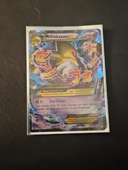 M Alakazam EX - 26/124 XY - Fates Collide - Ultra Rare - Pokemon TCG - NM - Image 1
