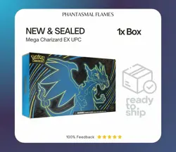 1x Pokemon Mega Charizard EX Ultra Premium Collection UPC - READY TO SHIP ✅ - Image 1