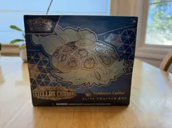 Pokemon TCG Scarlet & Violet Stellar Crown Pokemon Center ETB Elite Trainer Box - Image 1