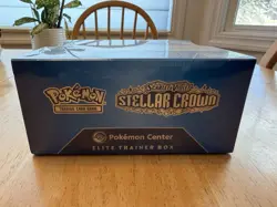 Pokemon TCG Scarlet & Violet Stellar Crown Pokemon Center ETB Elite Trainer Box - Image 5