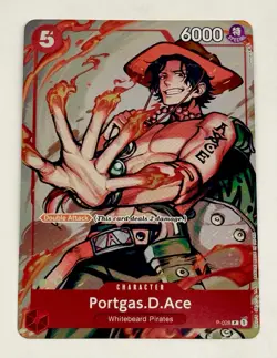 2023 One Piece Portgas.D.Ace Event Pack Vol. 1 Promotion Cards P-028 English - Image 1