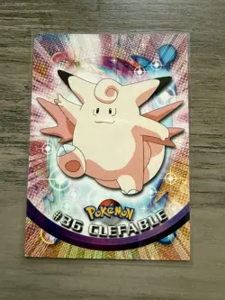 Clefable #36 Topps Series 1 Blue Back Card 1st Edition Non Holo - Image 1