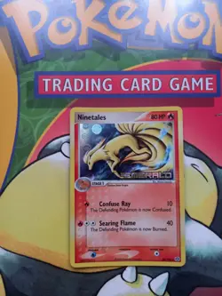 Ninetales 38/106 Stamped Reverse Holo EX Emerald Pokemon Card - Image 1