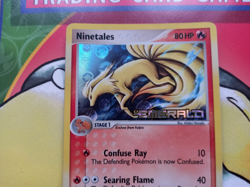 Ninetales 38/106 Stamped Reverse Holo EX Emerald Pokemon Card - Image 3