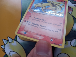 Ninetales 38/106 Stamped Reverse Holo EX Emerald Pokemon Card - Image 5