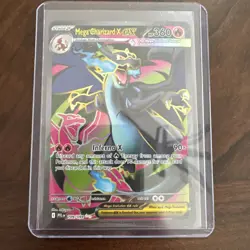 Pokemon Mega Charizard X EX 109/094 Phantasmal Flames Ultra Rare Holo Card - Image 1