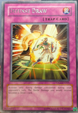 Defense Draw - TDGS-EN065 - Rare - Yugioh TCG Card - Image 1