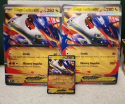 Mega Latias EX Promo 011 And 2 JUMBO Promo Cards Mega Evolutions - Image 1