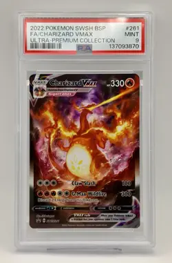 Charizard VMAX SWSH261 SWSH: Sword & Shield Promo Cards Holo PSA Mint 9 - Image 1