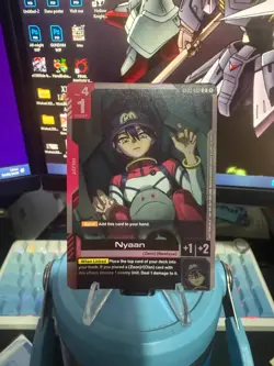 Nyaan Alternate Art Foil - GD03-092 U - Gundam TCG Card Game - Image 1