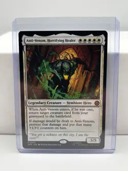 Anti-Venom Horrifying Healer Marvel MTG Spider-Man Non-Foil Card - Image 1