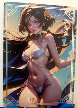 Candace Genshin Impact PR Card Goddess Story Meika 4 Waifu Anime PR-17 - Image 1
