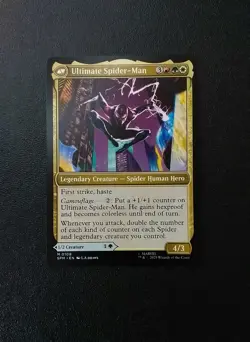 Miles Morales Ultimate Spider Man mtg Mythic 108 Magic: The Gathering Spider-Man - Image 3