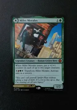 Miles Morales Ultimate Spider Man mtg Mythic 108 Magic: The Gathering Spider-Man - Image 4