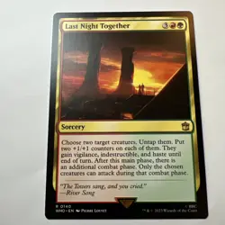 MTG - Last Night Together - Universes Beyond: Doctor Who - Rare 0140 WHO - Image 1