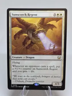 Sunscorch Regent X1 MOC MTG Commander March Of The Machine B1 - Image 1