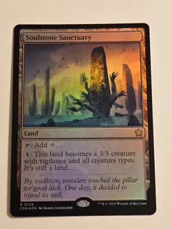 Soulstone Sanctuary FOIL X1 FDN MTG Foundations - Image 1