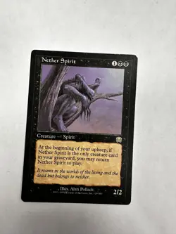 Nether Spirit *Mercadian Masques* MTG Magic the Gathering - Image 1