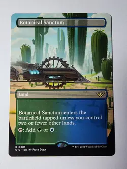Botanical Sanctum (Borderless) Outlaws of Thunder Junction Regular - Image 1