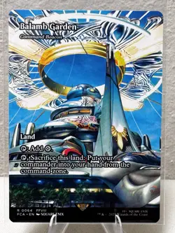 Command Beacon / Balamb Garden FCA Final Fantasy MTG 64 Borderless Non-Holo - NM - Image 1